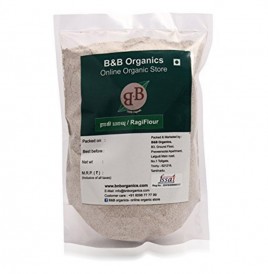 B&B Organics Ragi Flour   Pack  2 kilogram